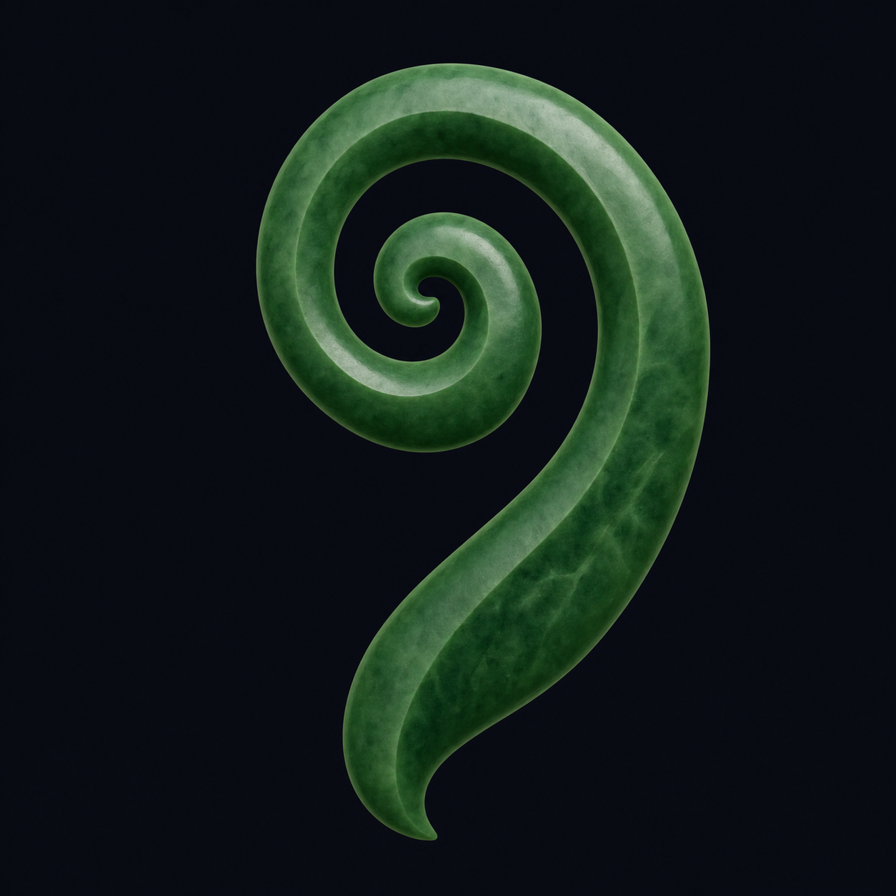 Koru motif artwork
