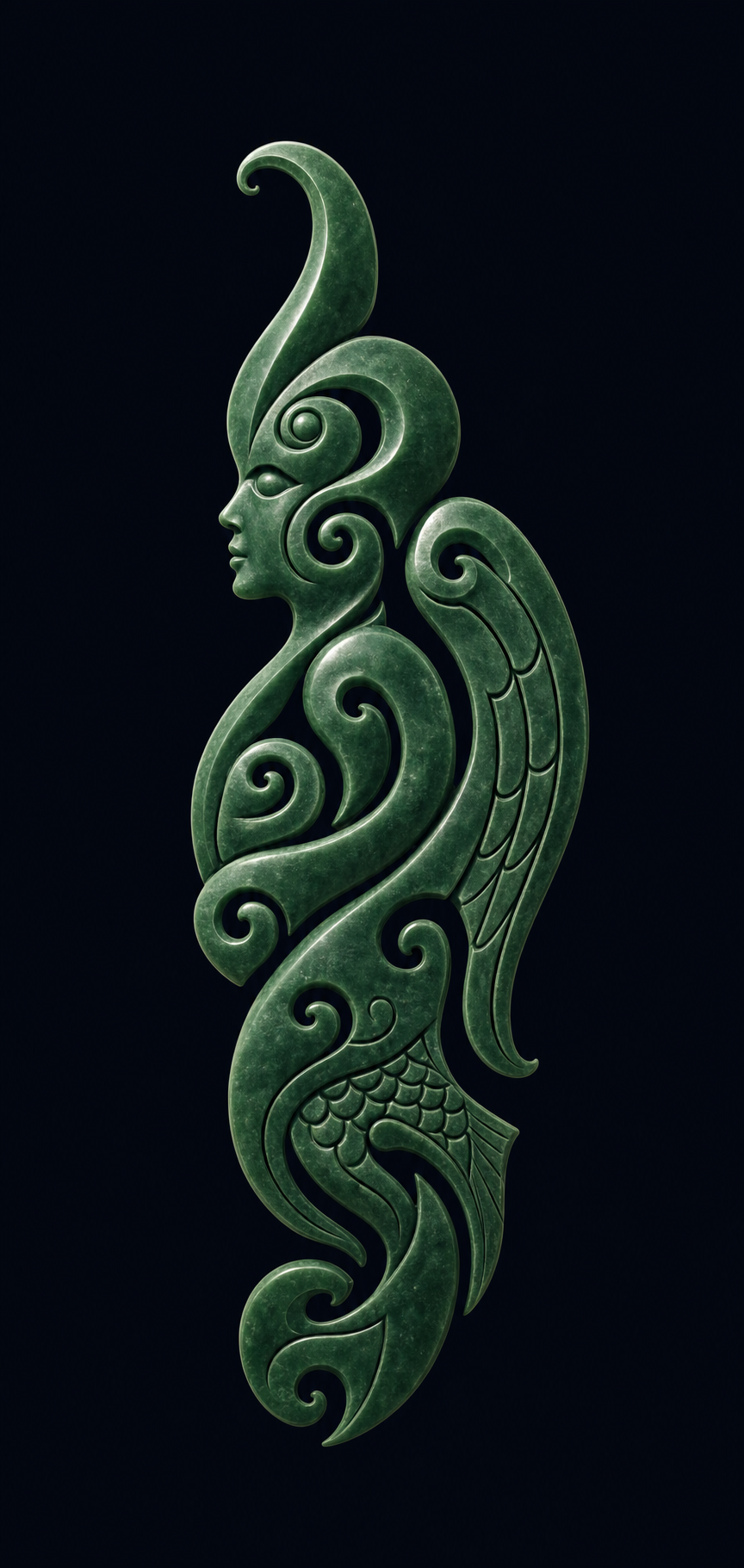 Manaia motif artwork